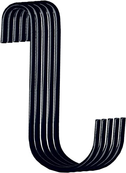 Juggernaut Storage 35 Lb. Hooks, Black