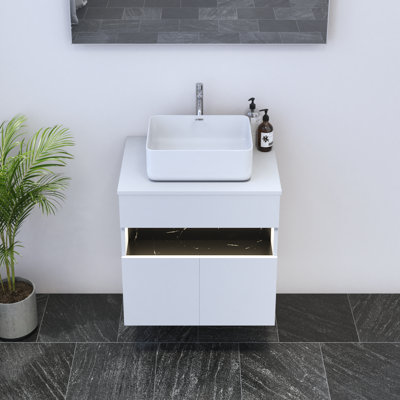 Lieke 23.6'' Single Bathroom Vanity with Top