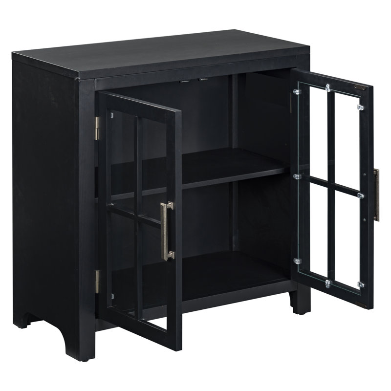 Armoire à deux portes Michonne, Black