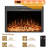 Virdi Electric Fireplace Insert-677804591