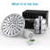 Shower Head With 20 Stage Shower Filter -6 Settings Filtered Shower Head For Hard Water,2 Pcs Water Softener Filter Cartridge For Remove Chlorine And Harmful Substances