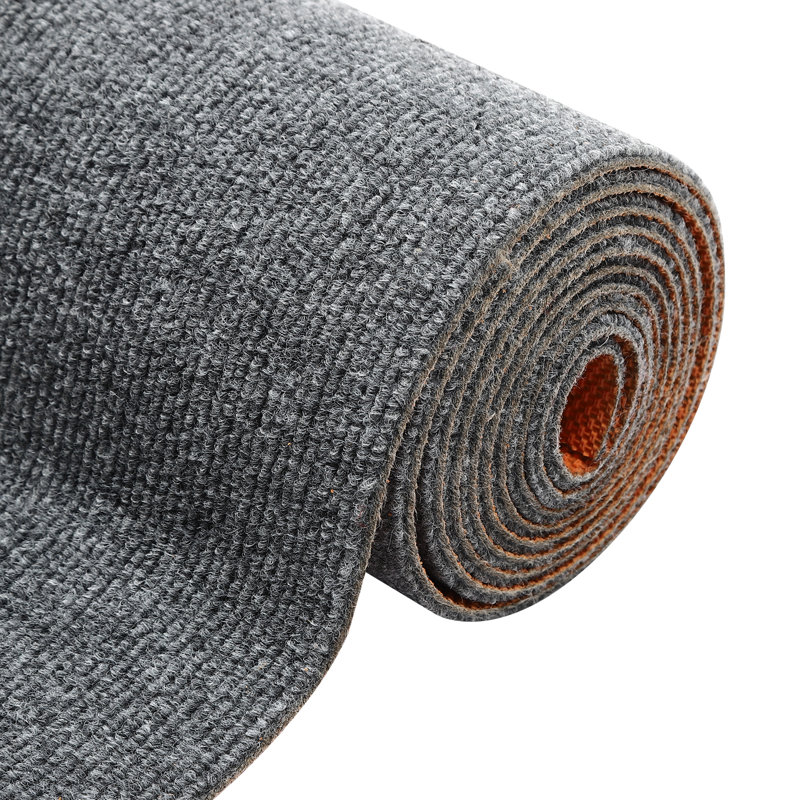 Tapis d'entrée antidérapant gris
