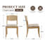 Taylar 49cm H Upholstered Slat Back Accent-55662476-55662482