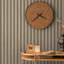 Papier peint moderne aspect bois-529779500