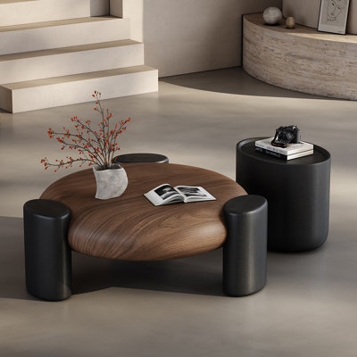 Mid-century Round Coffee Table