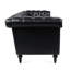 83,01 po de largeur pour 3 personnes, revêtement en cuir PU, coussins amovibles, mousse, décoration moderne large avec 3 sièges, cuir souple, assise confortable détachable, pieds de conception classique-1088201034
