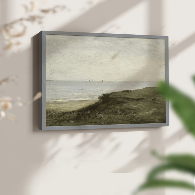 Paysages rétro - DCXL - Reproduction encadrée - Restickable, H 8 po x l 10 po