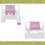 Cadre de lit mezzanine en bois avec tente-1552010230-1552010224