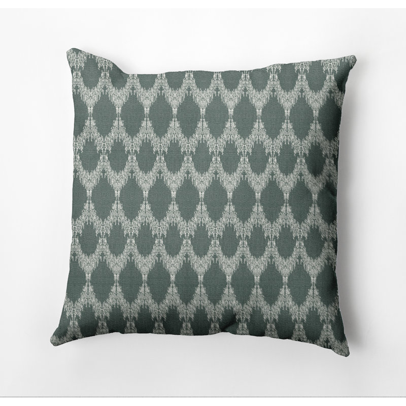 Housse de coussin carrée extérieure/insert, Vert, H 18 po x l 18 po