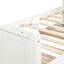 Lit de jour simple en bois avec lit gigogne simple