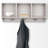 Wall 3 - Hook Wall Mounted Coat Rack-878787943