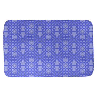 Tapis de bain en treillis Leffel