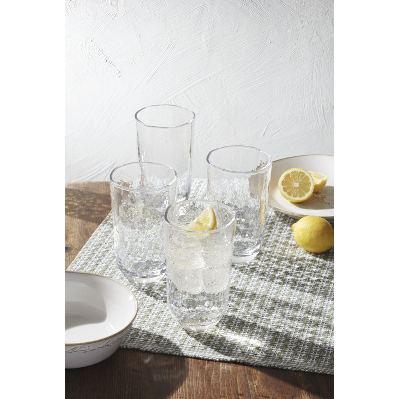 Lenox Homespun Clear Tall Tumbler - Set Of 4