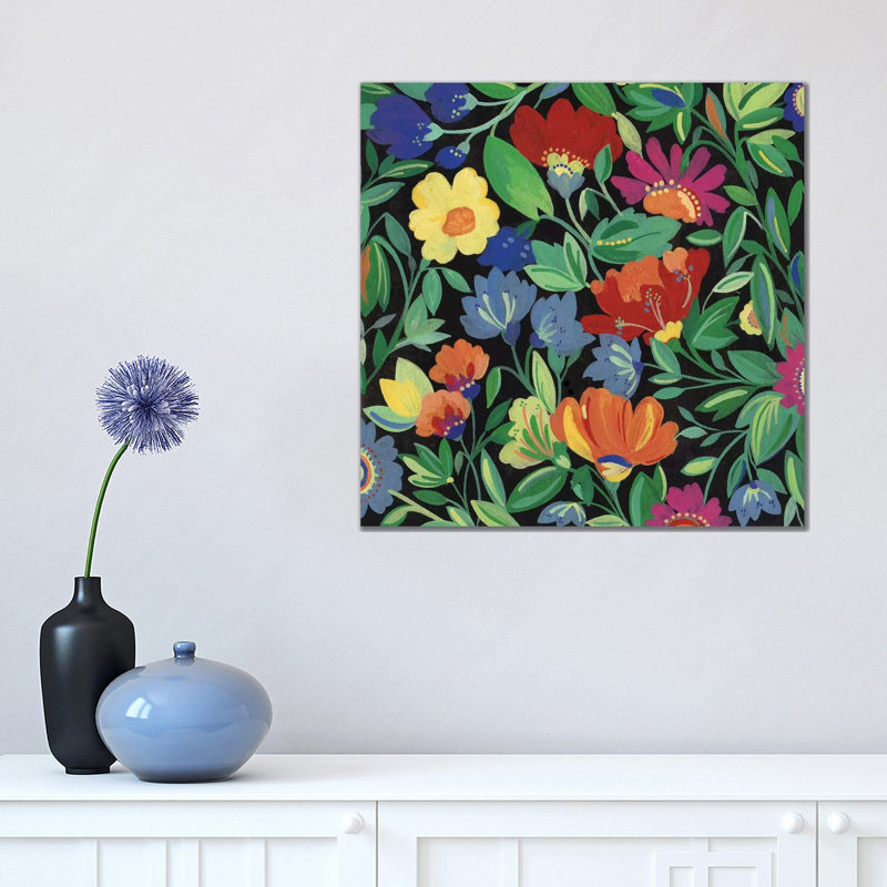 Jamaican Garden 1 Piece Wrapped Canvas Painting, 45.72 cm H x 45.72 cm W