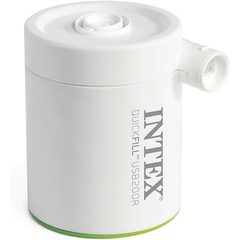 Intex: Pompe à air Quickfill USB200R - Gonfle et dégonfle les matelas gonflables
