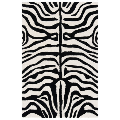 Christoper Hand Tufted Wool Animal Print Rug
