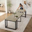 Table de salle à manger extensible de 23,62 po à 118 po de longueur et extensible-1775513077