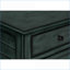 Table basse transitionnelle bleue antique pour chambre à coucher, 25 po de hauteur avec rangement et amp; Assemblage facile-690947162