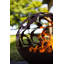 Round Steel Outdoor Fireplace