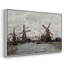 Windmills près de Zaandam, 1871 - Claude Monet, toile tendue avec châssis-132875456-132875463
