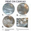 Sparkling Silver Dandelion Dreams II - Pissenlit, art mural-1288028104-1288028147