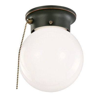 Plafonnier encastré simple à 1 lumière Whitmer