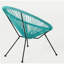 Chaise Anson (ensemble de 2) - Bleu sarcelle-942916148