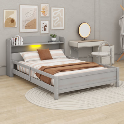 Lit plateforme avec rangement Eriny