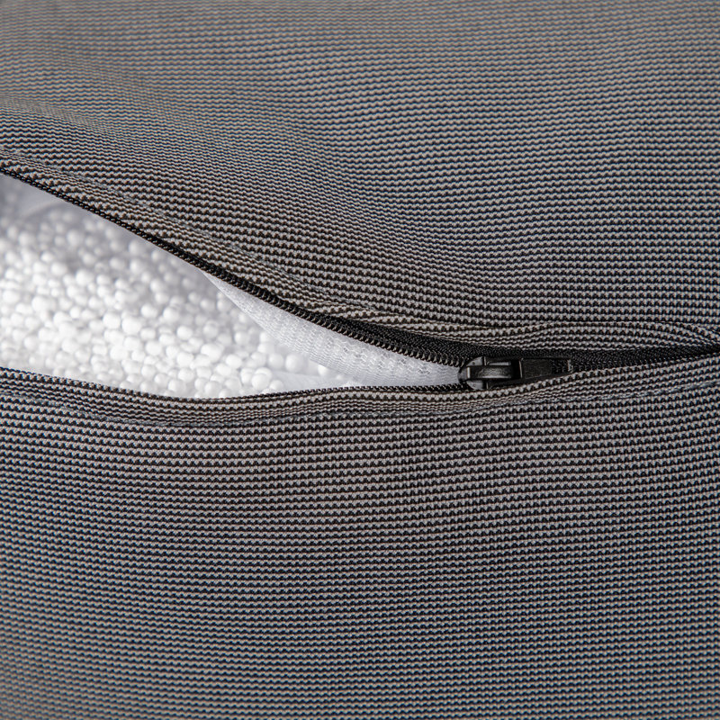 Pouf d'extérieur Soleil, Gris anthracite