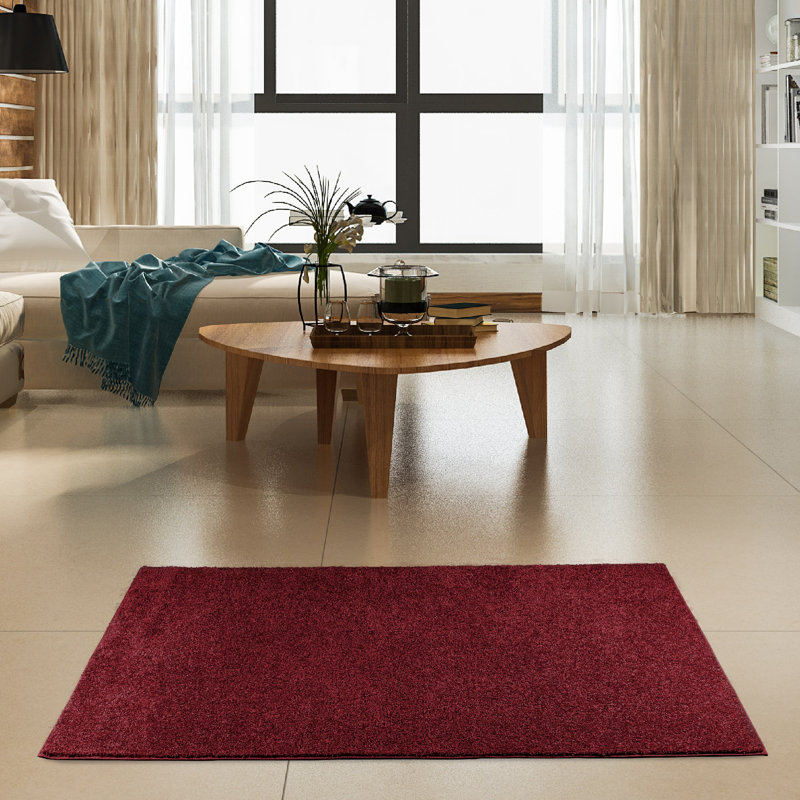 Ensemble de tapis intérieur / extérieur en polyester touffeté à la machine Smithwick, Rectangle 1 pi 6 po x 2 pi 3 po