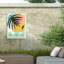 Toile d'extérieur Milania Renee W. Stramel «South Beach Palm II»-87944603