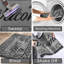 Solid Colour Polyester Kitchen Mat