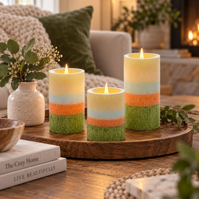 Scented Unscented Flameless Candle