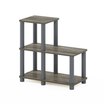 Amiee 51cm H x 48cm W Plastic Ladder Bookcase