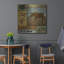 «Pines And Oaks 4» par Art Licensing Studio, art mural en métal