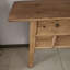 Table d'entrée en bois d'orme massif