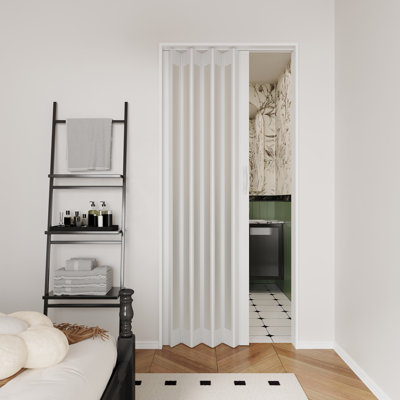 36'' x 79'' Hollow Paneled Accordion Door