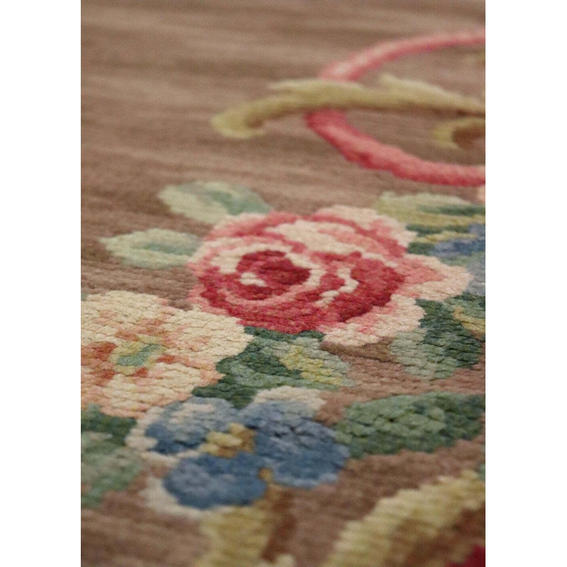 Savonnerie One-of-a-Kind 4'4" X 22'3" Area Rug