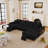 Alcala 138'' Modular U-Shaped Sectional Sofa with Chaise Lounge, Side Storage Arms, Deep Seats & Corduroy Upholstery, Oversized Modern Couch for Living Room-1443126653