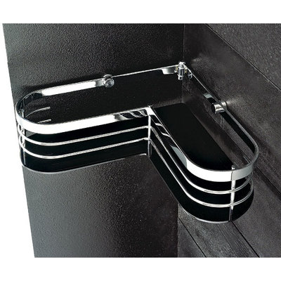 Serviteur de douche en coin