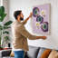 Water Lilies in Bloom Botanical - Wrapped Canvas-2058180269-2058180278