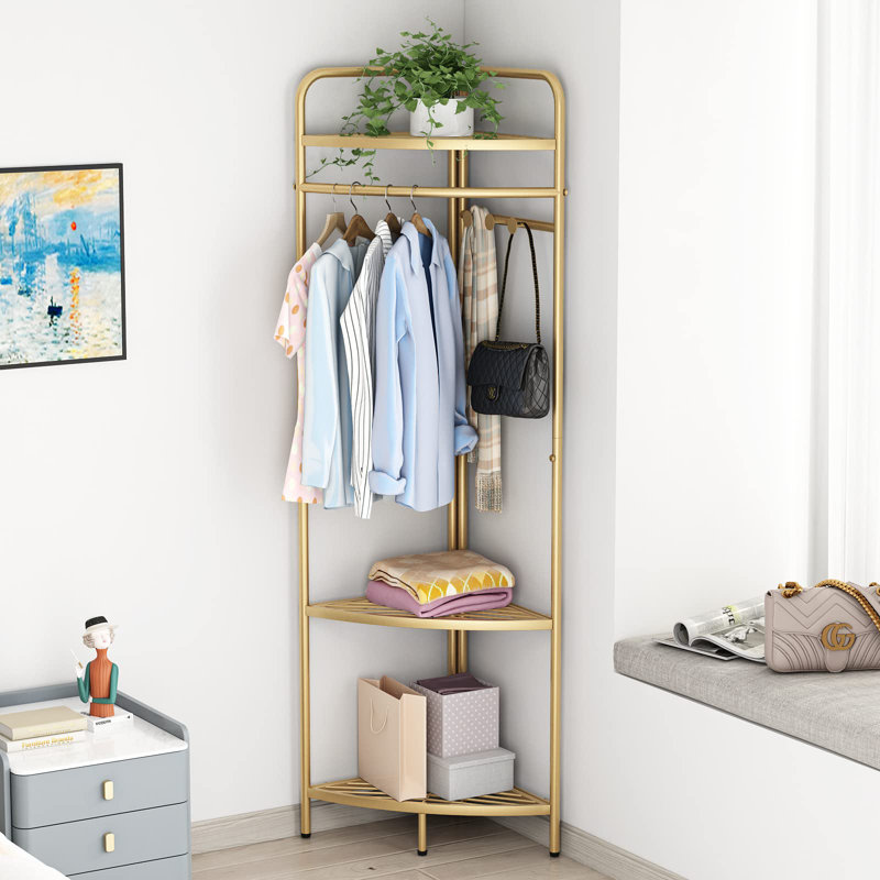 Extension 1'' Metal Adjustable Coat Rack
