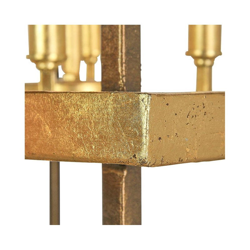Kayce 6 - Light Lantern Rectangle Chandelier