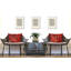 Oreiller réversible intérieur / extérieur Ashly-130616146-130616149