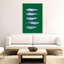 Cinq fleurs de sardines peintes, art mural plage-572881247
