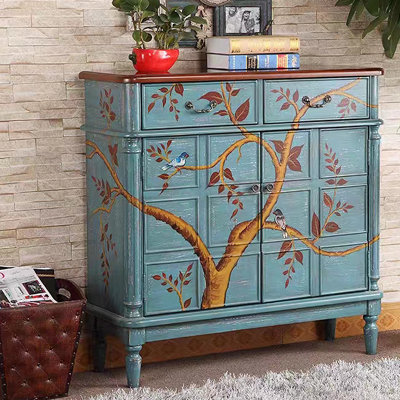 Armoire de rangement pour chaussures American Vintage