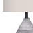 Table Lamp  - 27"H,, Grey Resin