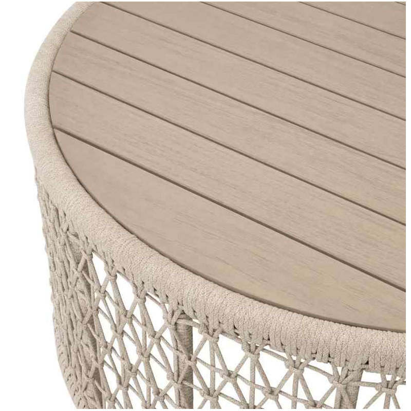 Table basse extérieure en tricot Knit