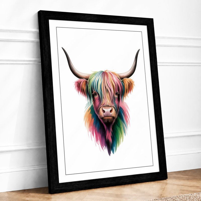 Highland Dignity Modern - Print, Black, A4 - 29.7 x 21.0 cm