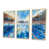 Toile naturelle avec cadre flottant